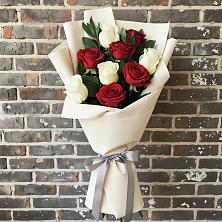 Букет цветов из:  Розы в Новой Ольховке