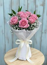 Букет цветов из:  Розы #REPLACE_PRED# Новой Ольховке