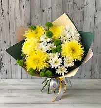 Букет цветов из:  Хризантемы в Новой Ольховке