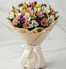 Букет цветов из:  Альстромерии в Новой Ольховке