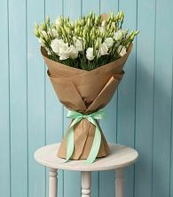 Букет цветов из:  Лизиантусы #REPLACE_PRED# Новой Ольховке