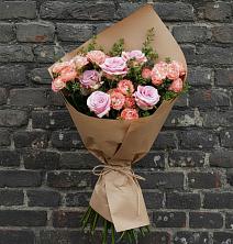 Букет цветов из:  Розы в Новой Ольховке