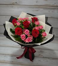 Букет цветов из:  Розы в Новой Ольховке