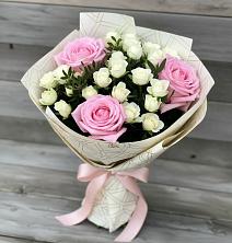 Букет цветов из:  Розы в Новой Ольховке