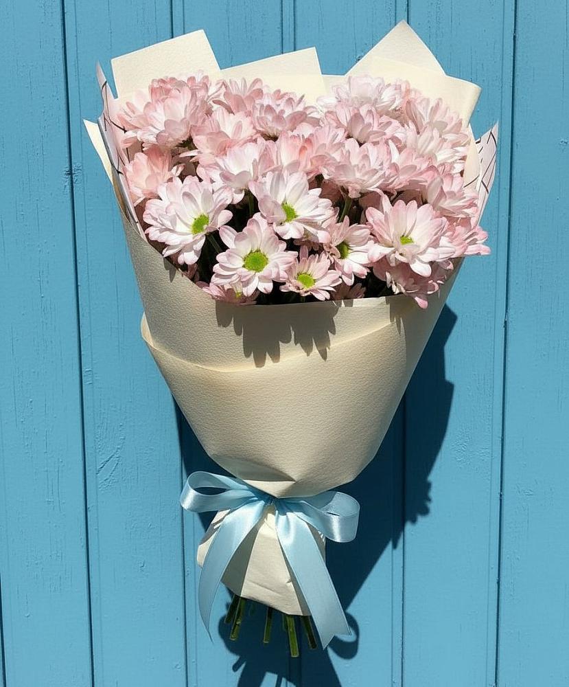 Букет цветов из: Хризантемы в Новой Ольховке