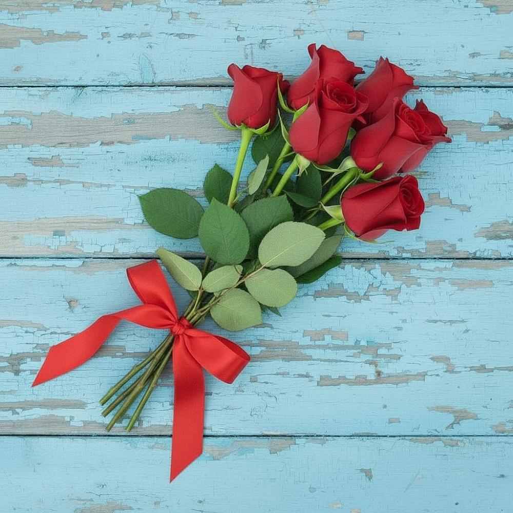Букет Красные розы в Новой Ольховке