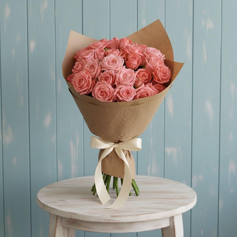 Букет цветов из: Розы в Новой Ольховке