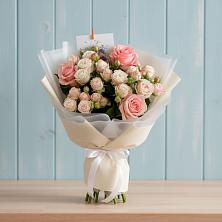 Букет цветов из:  Розы в Новой Ольховке