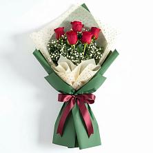 Букет цветов из:  Розы в Новой Ольховке