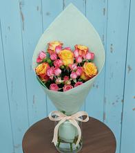 Букет цветов из:  Розы в Новой Ольховке